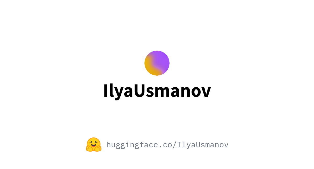 IlyaUsmanov (Ilya Usmanov)