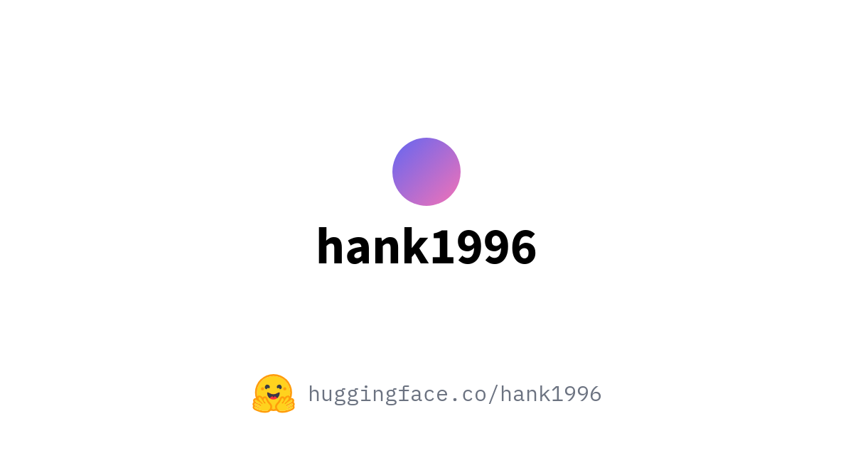 hank1996 (hancheng)