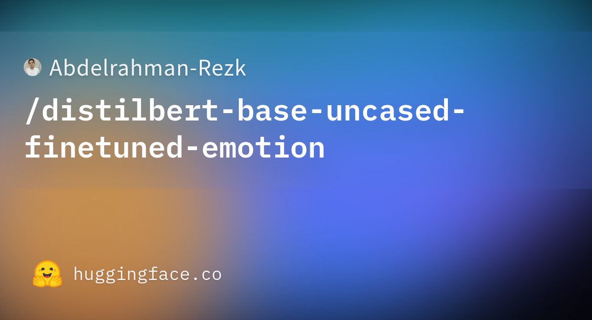 vocab.txt Â· Abdelrahman-Rezk/distilbert-base-uncased-finetuned-emotion at  main