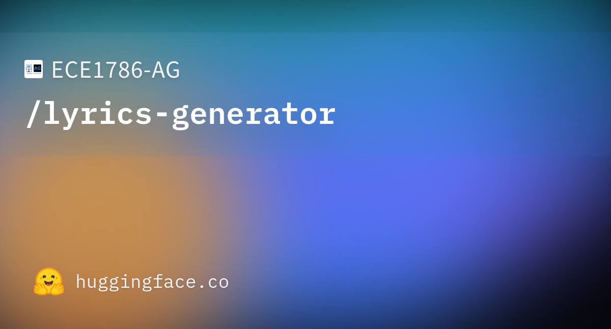 ECE1786-AG/lyrics-generator · Hugging Face