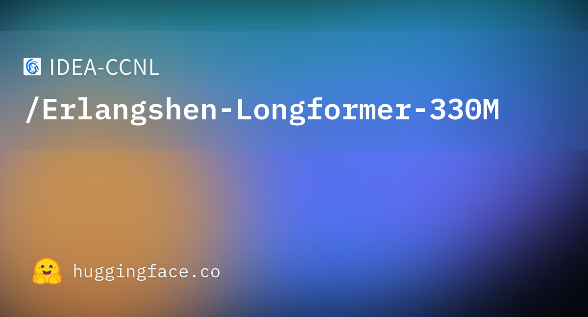 Upload vocab.txt · IDEA-CCNL/Erlangshen-Longformer-330M at bfc1891