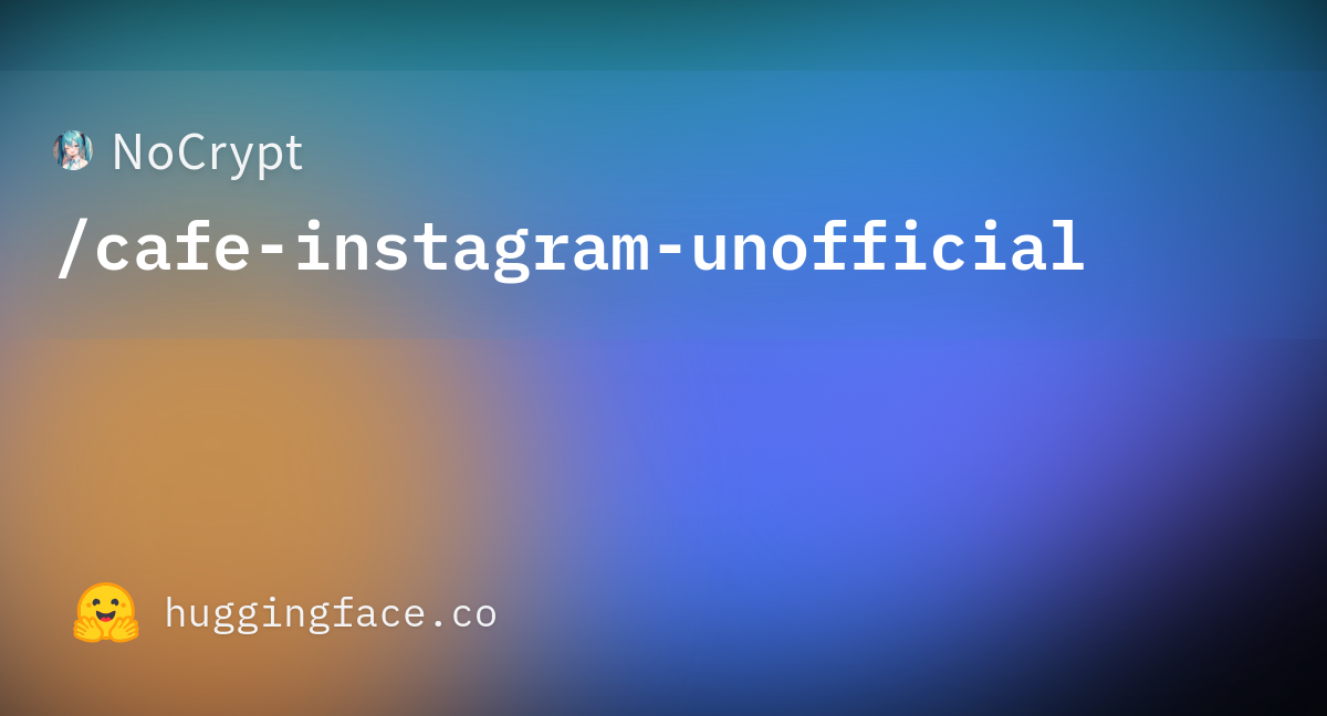 Cafe Instagram Unofficial 