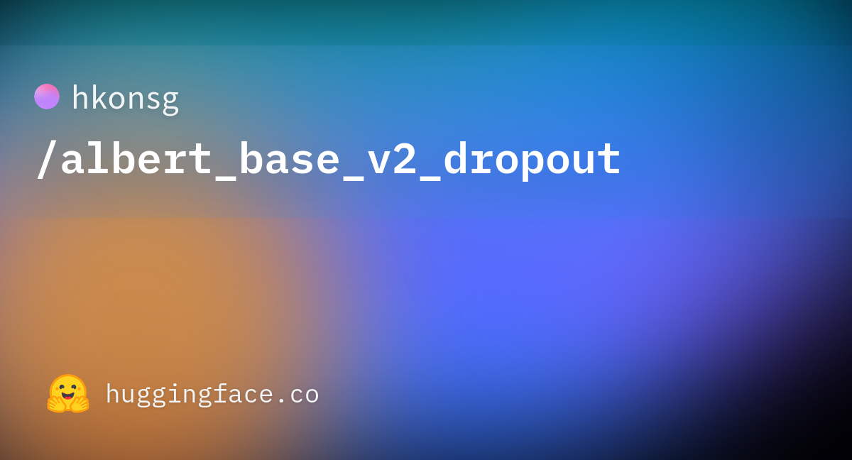 Hkonsg albert base v2 dropout Training Metrics hkonsg-albert-base-v2-dropout-training-metrics