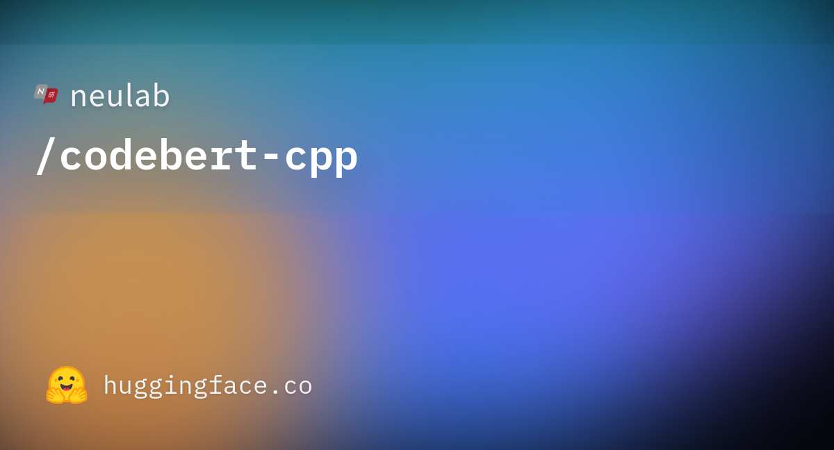 neulab-codebert-cpp-hugging-face