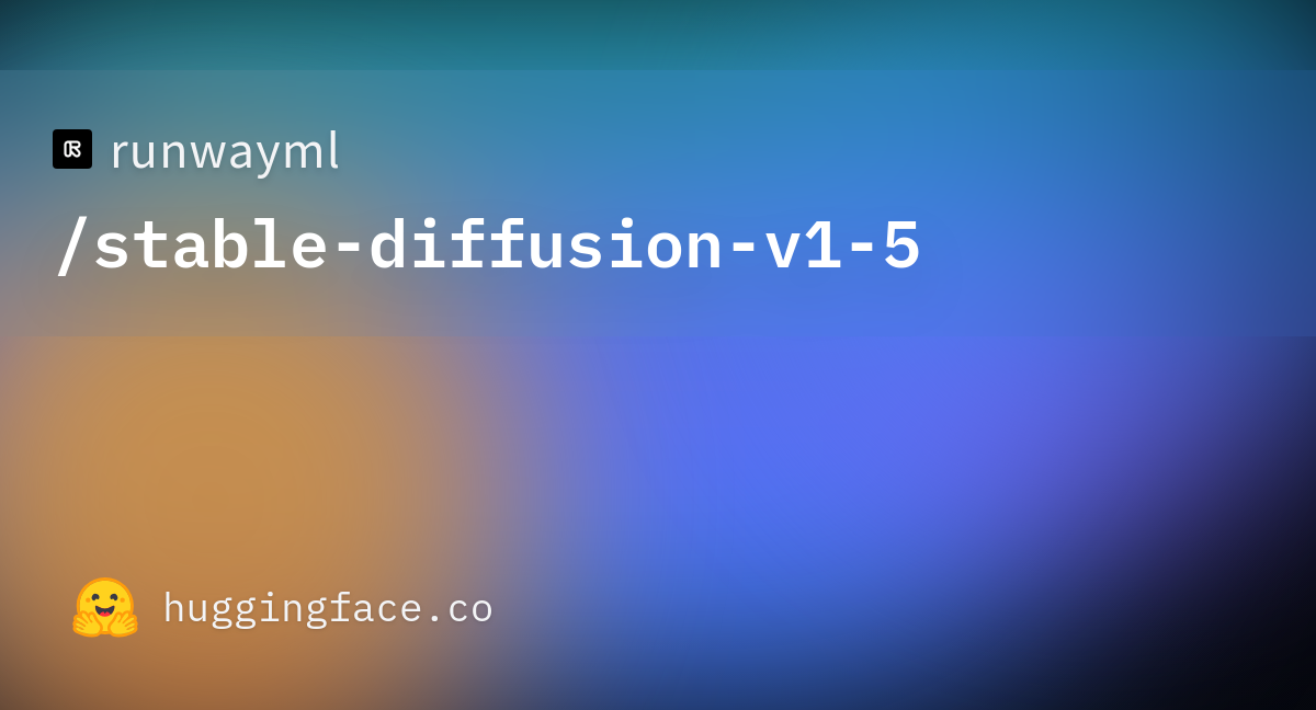runwayml/stable-diffusion-v1-5 at main