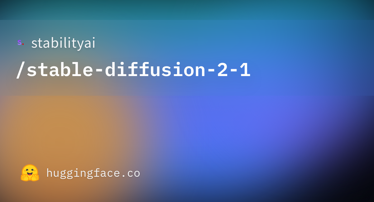 stabilityai/stable-diffusion-2-1 · Hugging Face