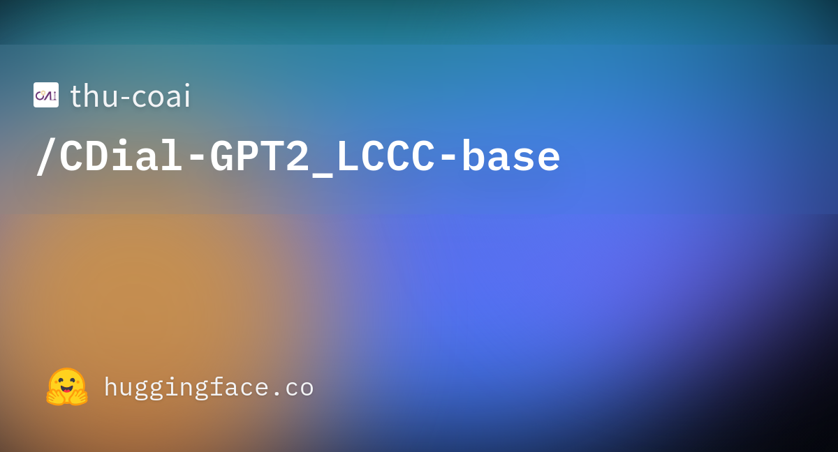 Initial Commit Thu Coai Cdial Gpt2 Lccc Base At 4f