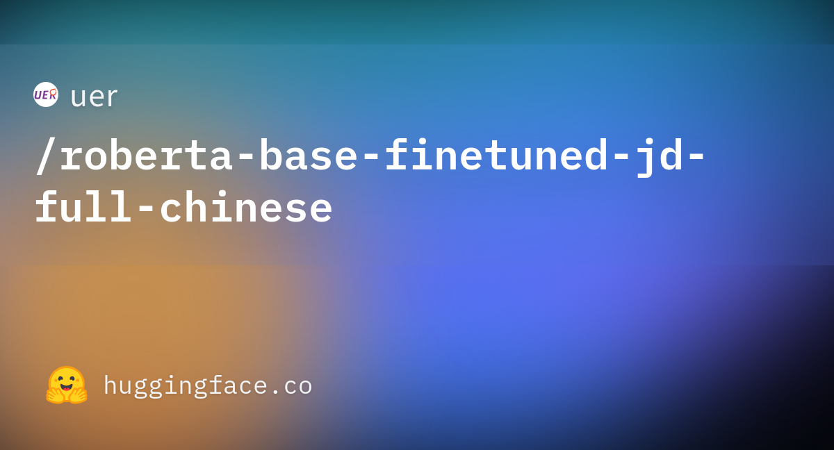 uer/roberta-base-finetuned-jd-full-chinese · Hugging Face