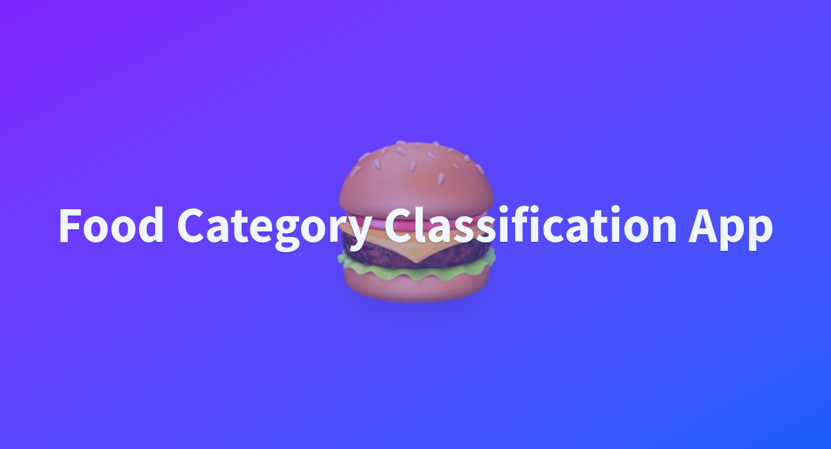 kaludi-food-category-classification-app-discussions