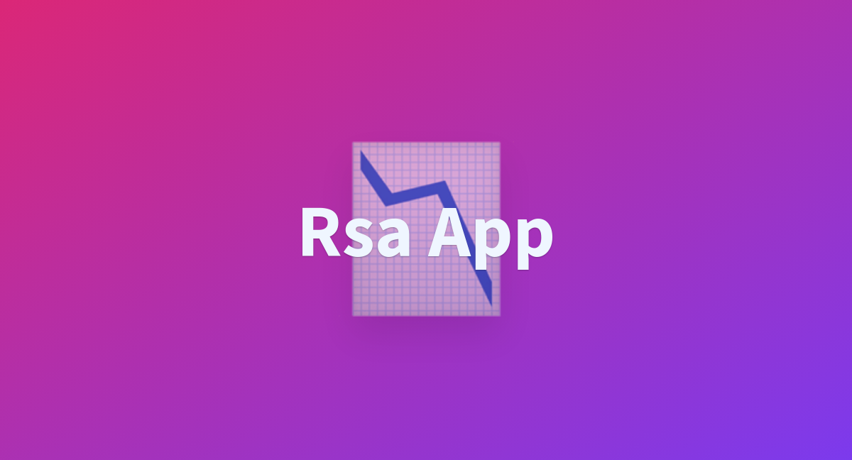 rsa app