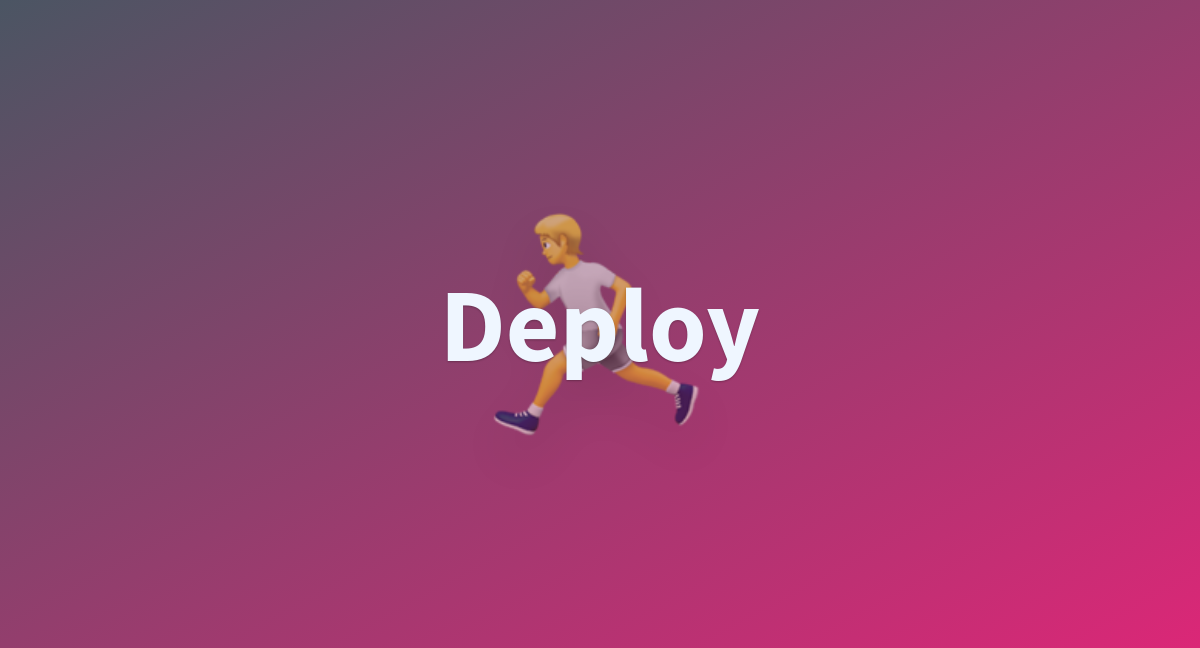 Deploy A Hugging Face Space By Barkin