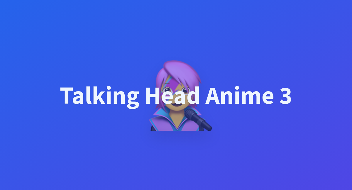 Talking Head Anime 3 - a Hugging Face Space by cymic