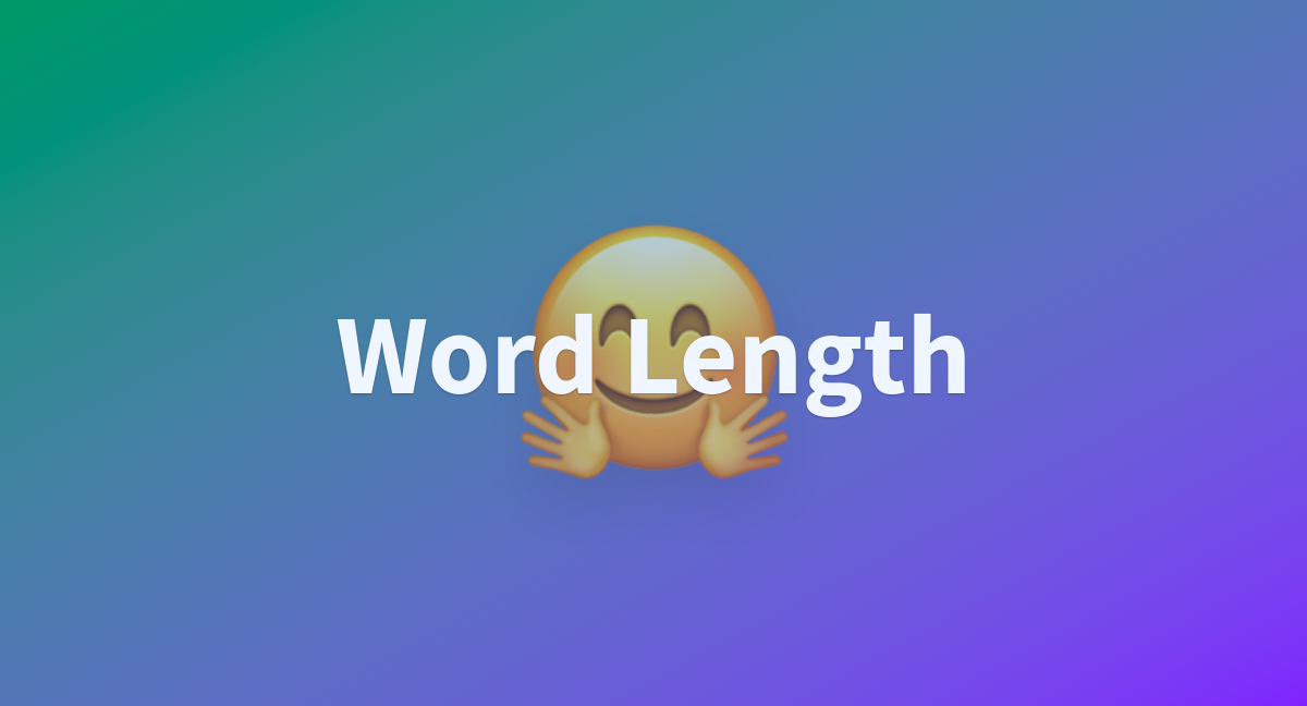 evaluate-measurement-word-length-at