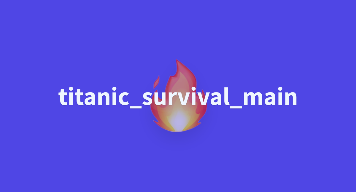 Titanic Survival Data Image