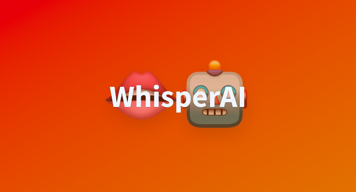 WhisperAI - a Hugging Face Space by nightfury